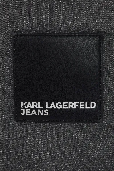 Taška Karl Lagerfeld Jeans Klj Xl Shopper Denim Washed Black