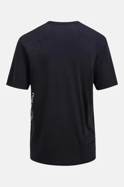 Tričko Peak Performance M Trail Wool Blend Ss Black