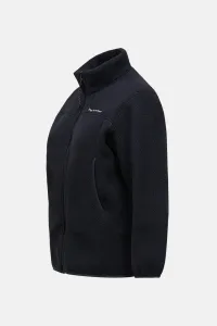 Mikina Peak Performance W Fleece Zip Cardigan Black