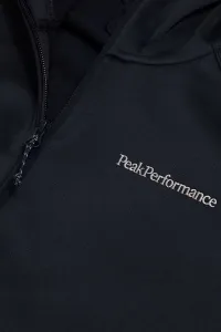 Mikina Peak Performance M Midlayer Zip Hood Black