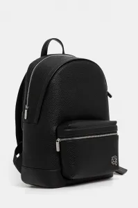 Ruksak Karl Lagerfeld K/ICON pánsky, čierna farba, veľký, jednofarebný, A3M30168