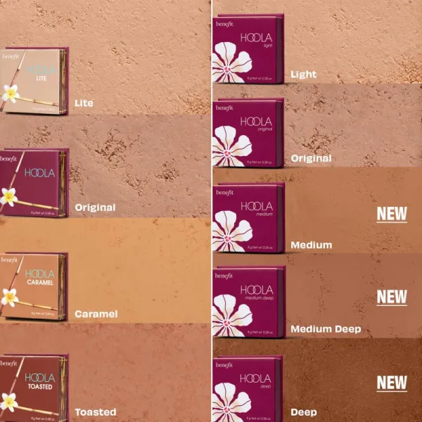 Benefit Hoola bronzujúci púder s matným efektom odtieň Deep 8 g