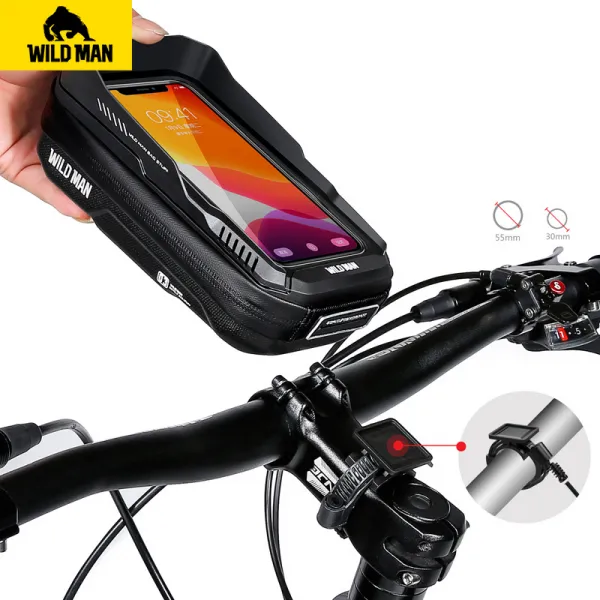 Wild Man XT3 cyklistická taška 0.6L, čierna