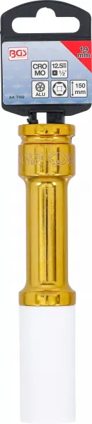 BGS Technics BGS 7102 – ochranná rázová hlavica 1/2", 19 mm, 150 mm