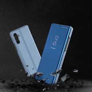 MG Clear View knižkové puzdro na Samsung Galaxy A54 5G, ružové