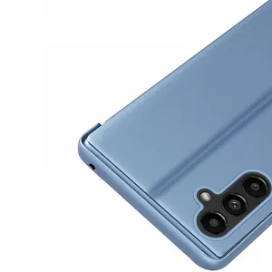 MG Clear View knižkové puzdro na Samsung Galaxy A54 5G, ružové