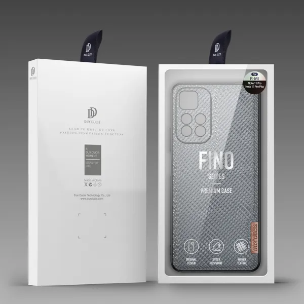 DUX DUCIS Fino kryt na Xiaomi Redmi Note 11 Pro Plus 5G, modrý