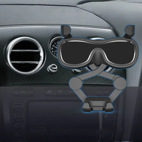MG YC12 držiak na mobil do auta, strieborný (YC06)