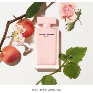narciso rodriguez for her parfumovaná voda náhradná náplň pre ženy 150 ml
