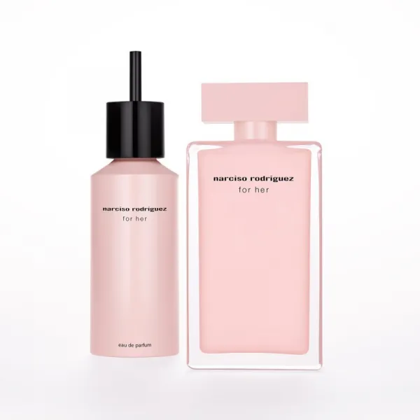 narciso rodriguez for her parfumovaná voda náhradná náplň pre ženy 150 ml