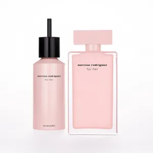 narciso rodriguez for her parfumovaná voda náhradná náplň pre ženy 150 ml