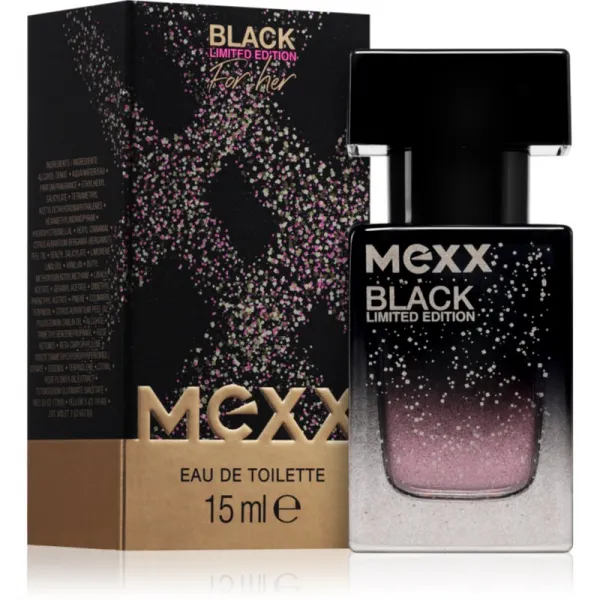 Mexx Black Woman toaletná voda pre ženy 15 ml