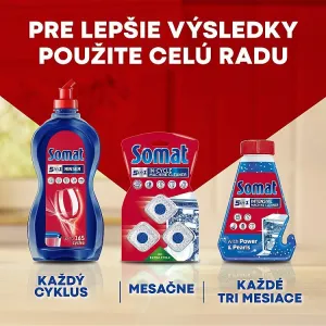 Somat Excellence 4in1 kapsuly do umývačky riadu 75 ks 1425 g