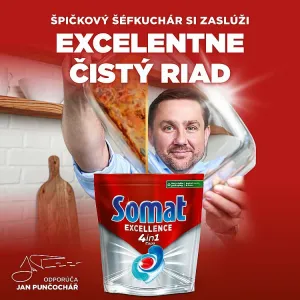 Somat Excellence 4in1 kapsuly do umývačky riadu 75 ks 1425 g