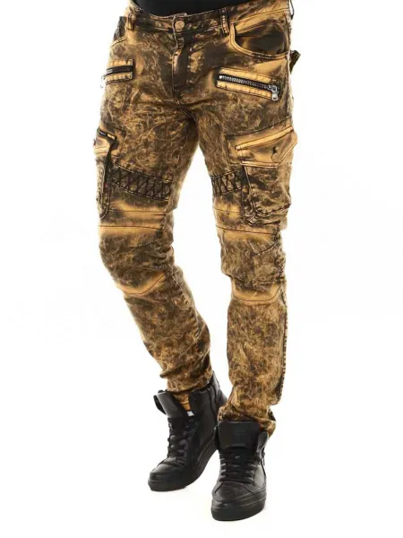 Pánske rifle CIPO & BAXX CD780 BROWN Farba: Hnedá, Konfekčná veľkosť: W30/L34