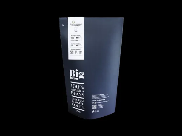 BigBean zrnková káva Colombia Supremo Excelso 100% Arabica 250g