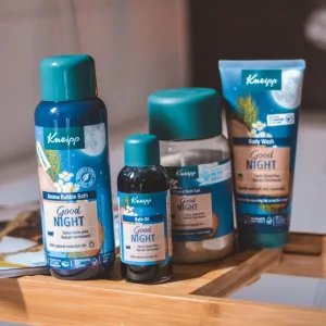 Kneipp Good Night sprchový gél Swiss Stone Pine & Balsam Torchwood 200 ml