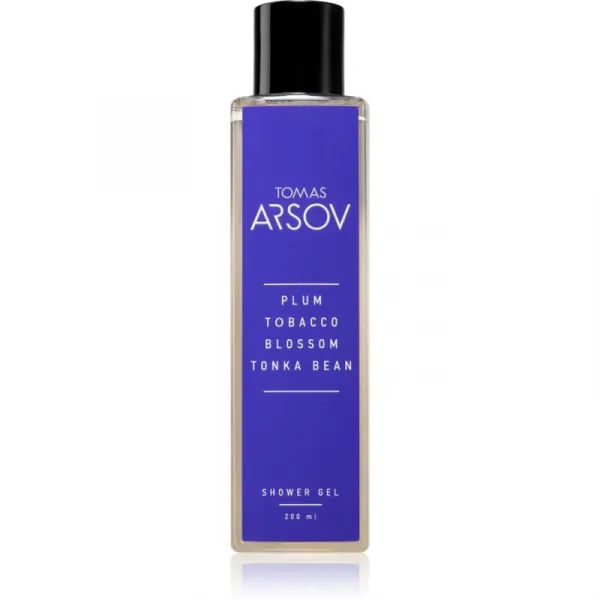 Tomas Arsov Plum Tobacco Blossom Tonka Bean parfumovaný sprchovací gél 200 ml