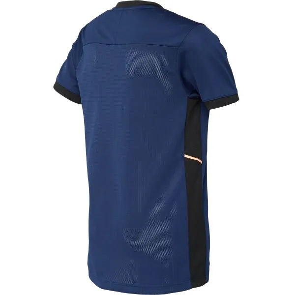 Nike DRI-FIT ACADEMY Detské futbalové tričko, tmavo modrá, veľkosť