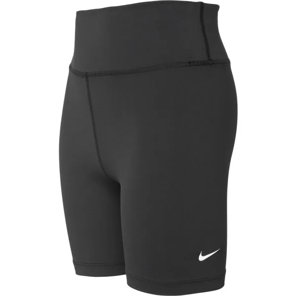 Nike ONE Dievčenské elastické šortky, čierna, veľkosť