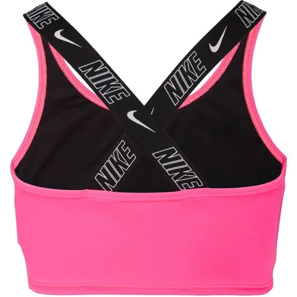 Nike NIKE LOGO TAPE Dievčenské plavky, ružová, veľkosť