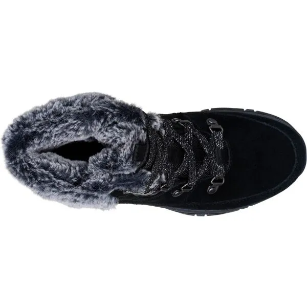 Skechers TREGO - SNOW WORRIES Dámska zimná obuv, čierna, veľkosť