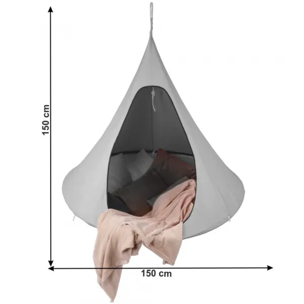 Závesné kreslo KLORIN NEW KLASIK CACOON HAMMOCK Tempo Kondela