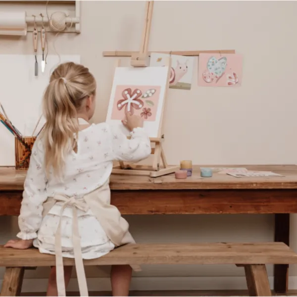 Little Dutch Kreatívna sada maľovanie prstami Fairy Garden
