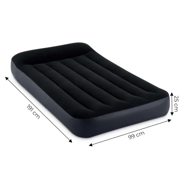 Nafukovací matrace INTEX 64146ND 191x99 cm tmavě modrá
