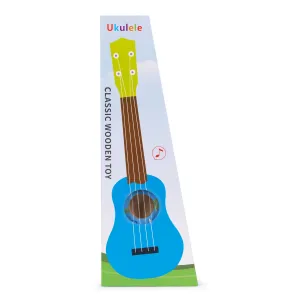 ECOTOYS Detské ukulele TINY PLAYER modré