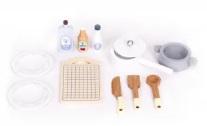 ECOTOYS Dětská kuchyňka s příslušenstvím MILA vícebarevná