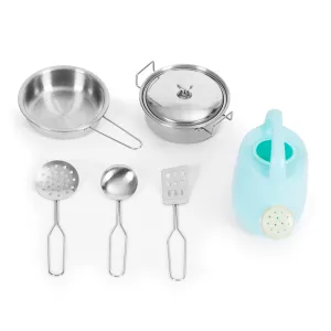 ECOTOYS Dřevěná kuchyňka pro děti MASTER hnědá