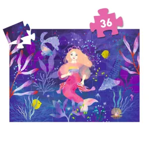 Puzzle - morská panna Ella - 36 ks