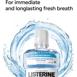 LISTERINE Professional fresh breath + ústna voda bez alkoholu 500 ml