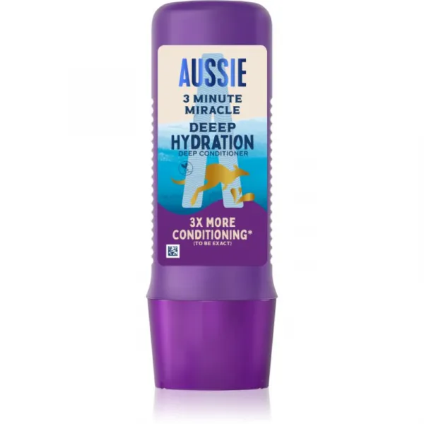 Aussie 3 Minute Miracle Deep Hydration hĺbkovo hydratačný kondicionér 250 ml