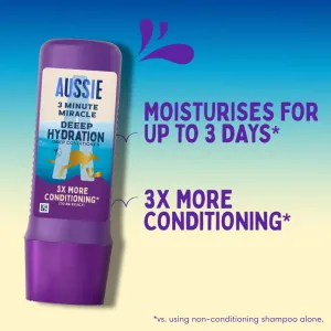 Aussie 3 Minute Miracle Deep Hydration hĺbkovo hydratačný kondicionér 250 ml