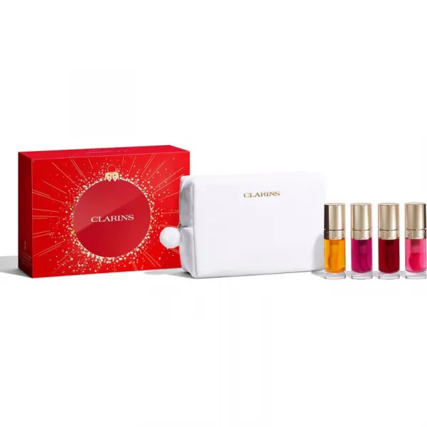 Clarins Lip Comfort Oil Holiday Season darčeková sada