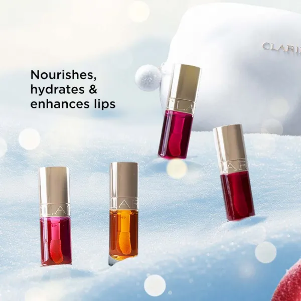 Clarins Lip Comfort Oil Holiday Season darčeková sada