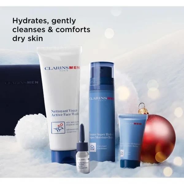 Clarins ClarinsMen Hydration Holiday Season darčeková sada