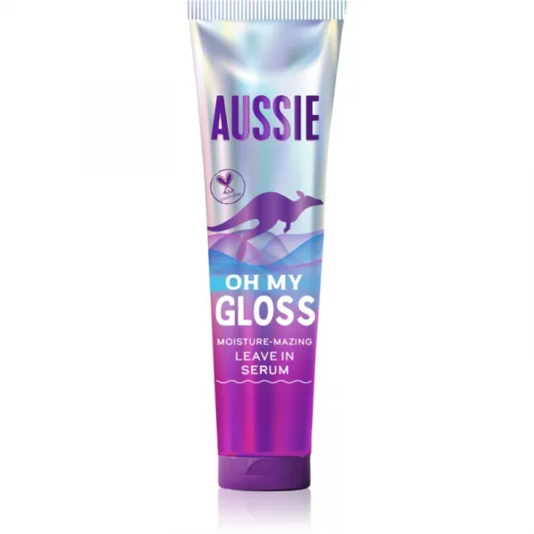 Aussie Oh My Gloss Leave In Serum bezoplachové sérum pre hydratáciu a lesk 160 ml