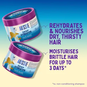 Aussie Deep Hydration Hair Mask intenzívna hydratačná maska pre suché a poškodené vlasy 500 ml
