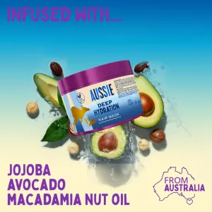 Aussie Deep Hydration Hair Mask intenzívna hydratačná maska pre suché a poškodené vlasy 500 ml