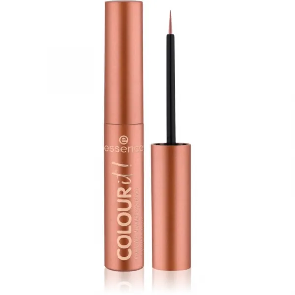 essence COLOUR it! metalická očná linka odtieň 01 Burnished Bronze 3 ml