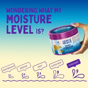 Aussie Deep Hydration Hair Mask intenzívna hydratačná maska pre suché a poškodené vlasy 500 ml
