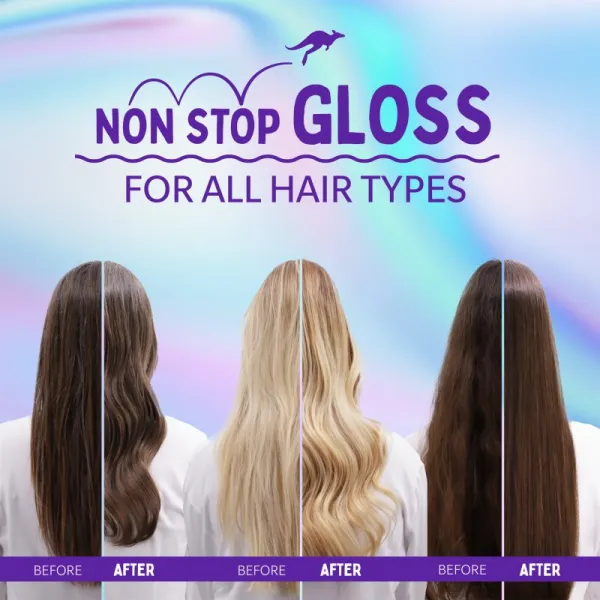 Aussie Oh My Gloss Shampoo šampón na lesk a hebkosť vlasov 300 ml