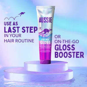 Aussie Oh My Gloss Leave In Serum bezoplachové sérum pre hydratáciu a lesk 160 ml