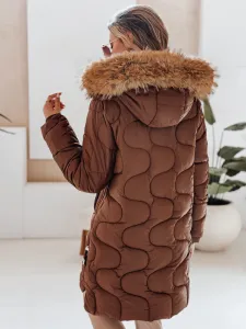 Dámska zimná bunda VIRELIA hnedá