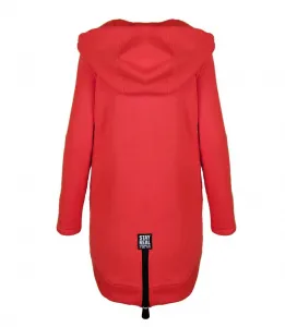 Pri Designer long parka sweatshirt thick warm