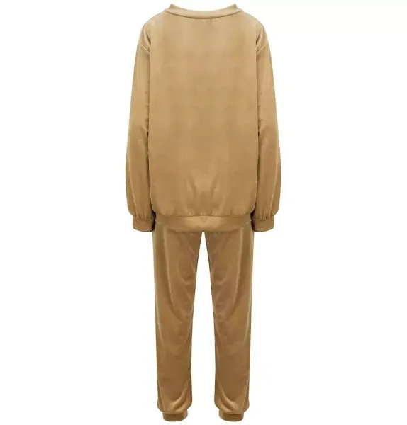 Pri Tracksuit set sweatshirt pants smooth velor