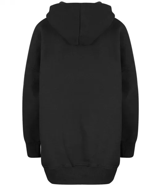 Pri Warm, smooth oversize hooded sweatshirt JANET